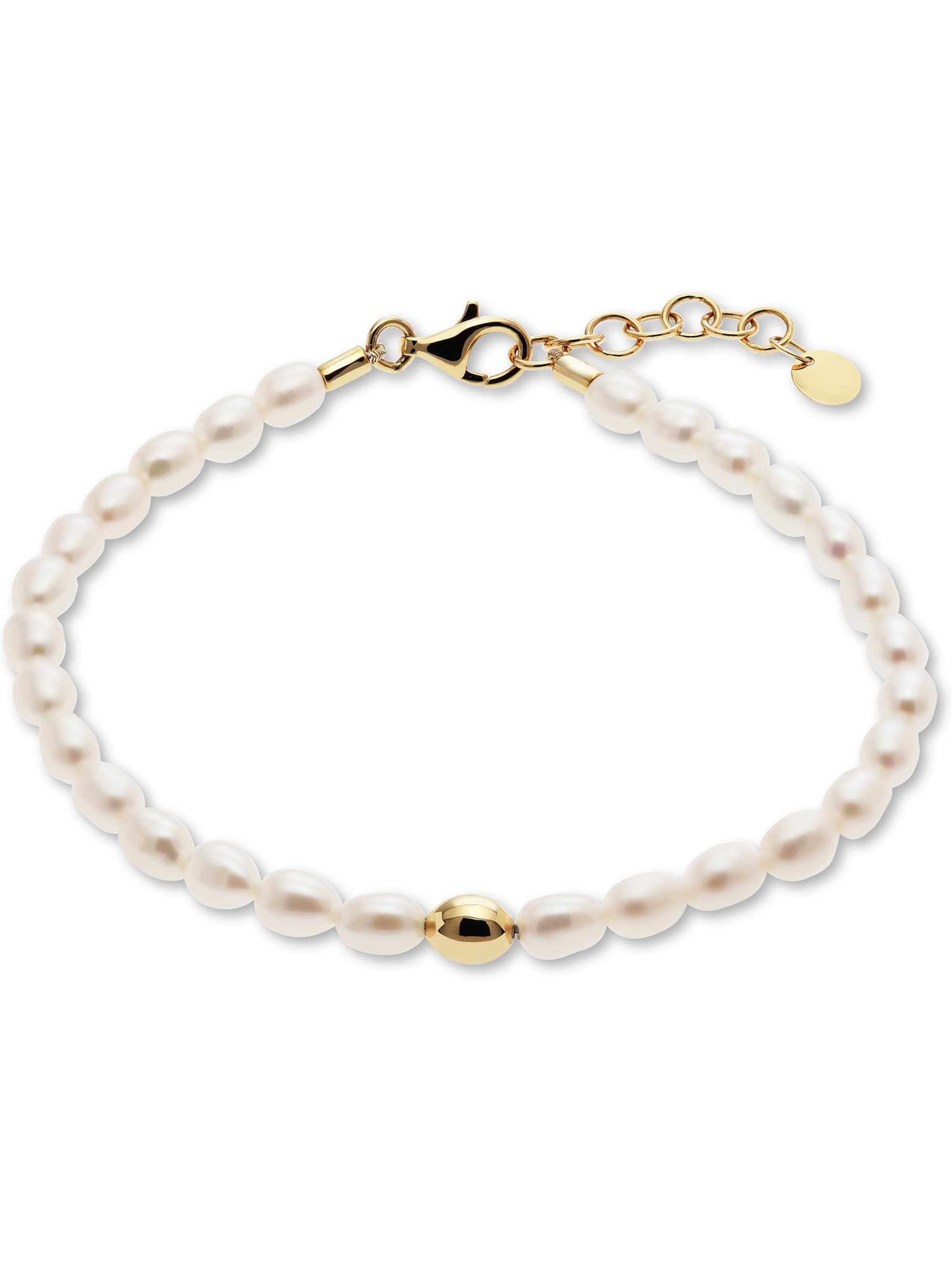 CHRIST Armband in Gelb: Vorderseite