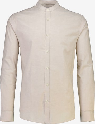 Slim fit Cămașă de la Lindbergh pe bej: față