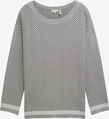 Pull-over Tom Tailor Women + en gris : devant