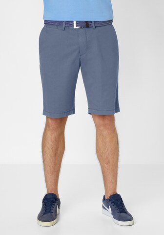 REDPOINT Slim fit Chino Pants in Blue: front