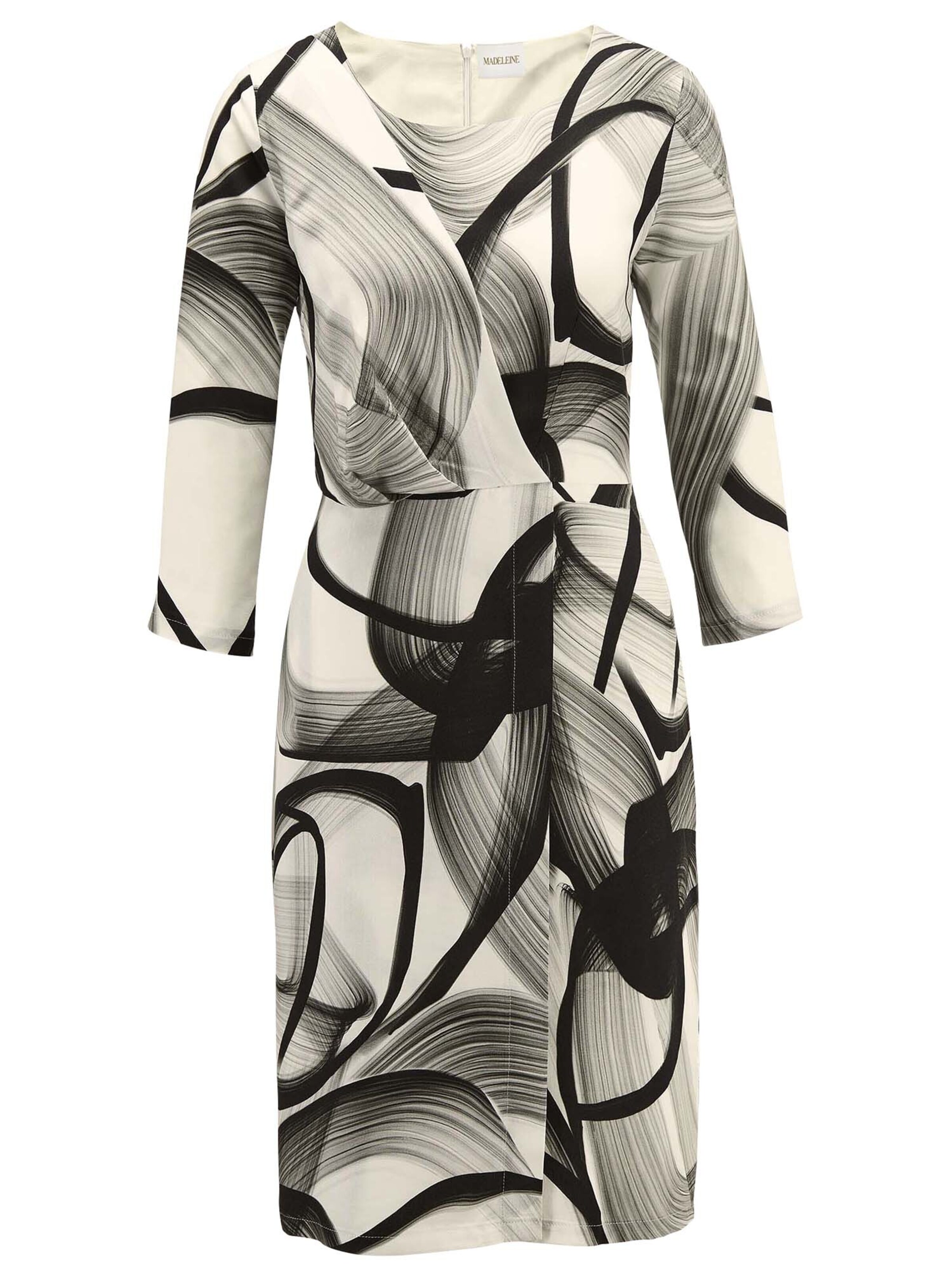 MADELEINE Jurk in Wit: voorkant