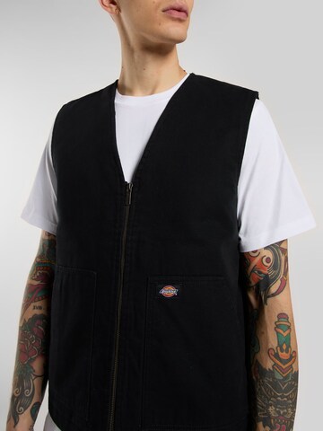 DICKIES Vesta 'DUCK CANVAS' – černá