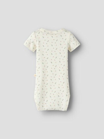 Lil'Atelier Pajac/bodi 'NBFGAGO' | bela barva