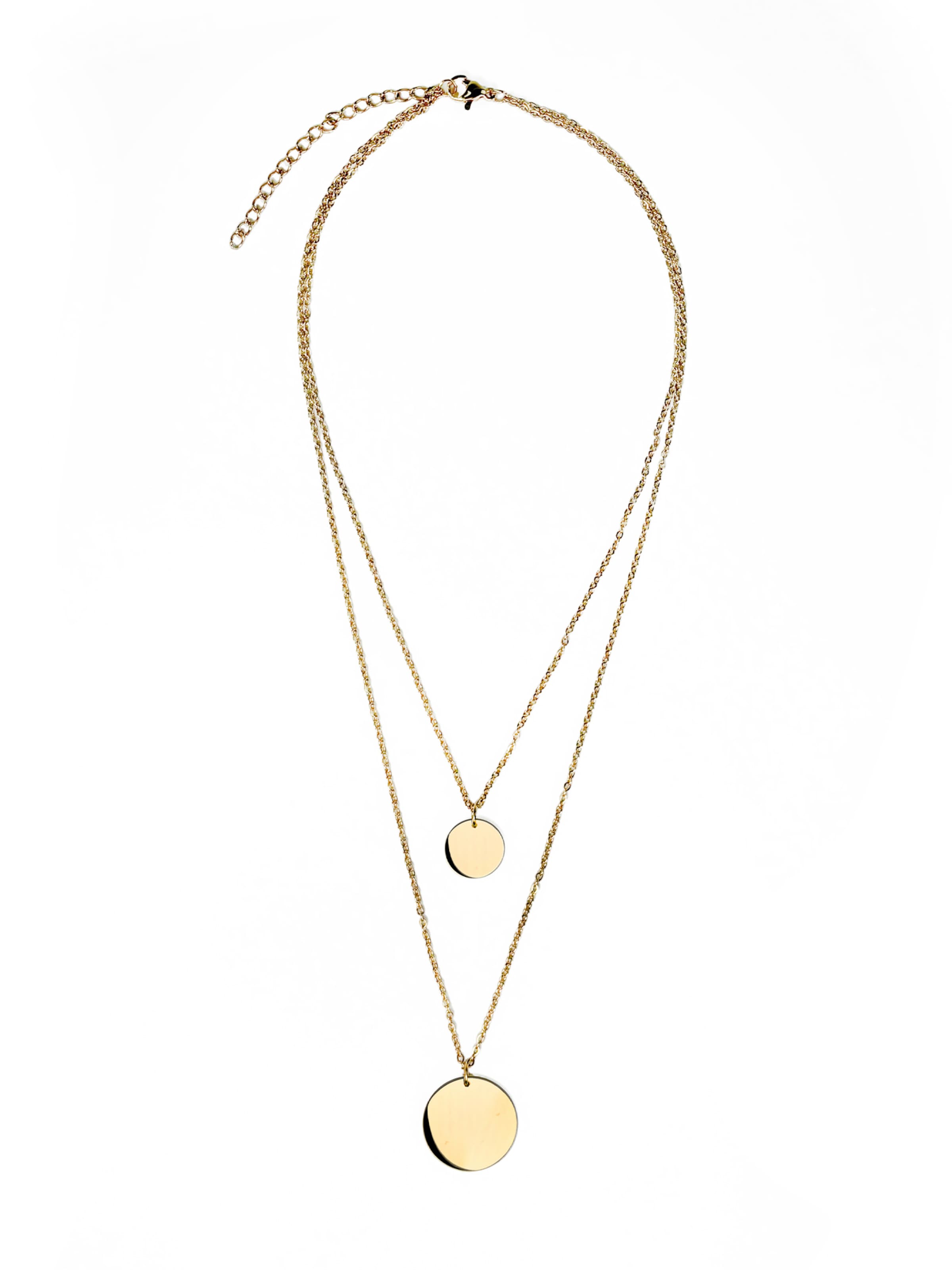 lePelou - Cadena 'SERINA' en oro: frente