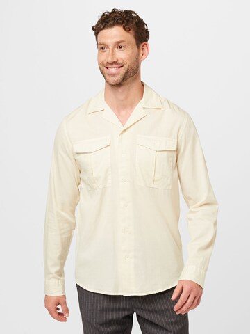 Redefined Rebel Regular fit Button Up Shirt 'Michael' in White: front