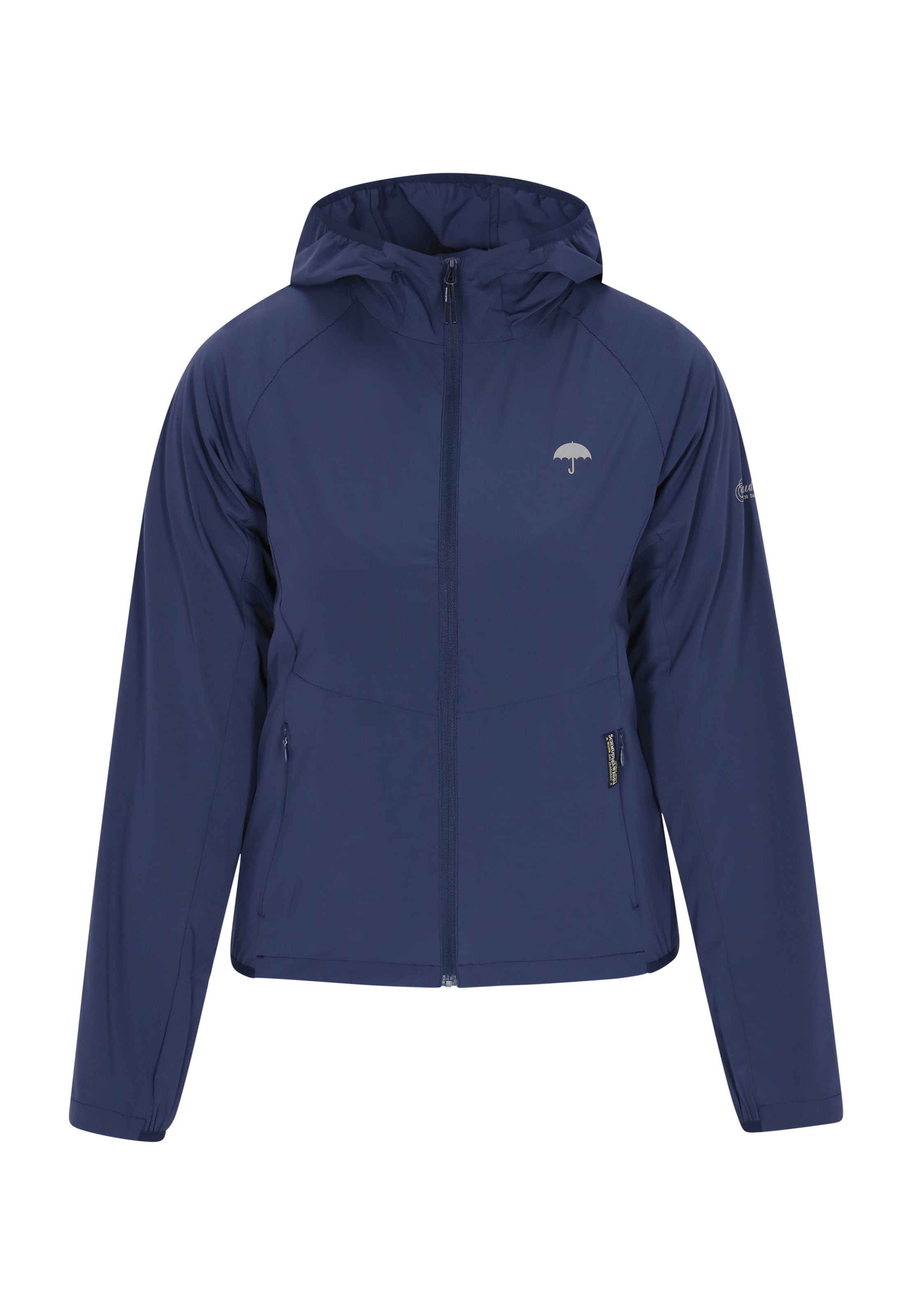 Schmuddelwedda Chaqueta de entretiempo en navy / gris plateado, Vista del producto