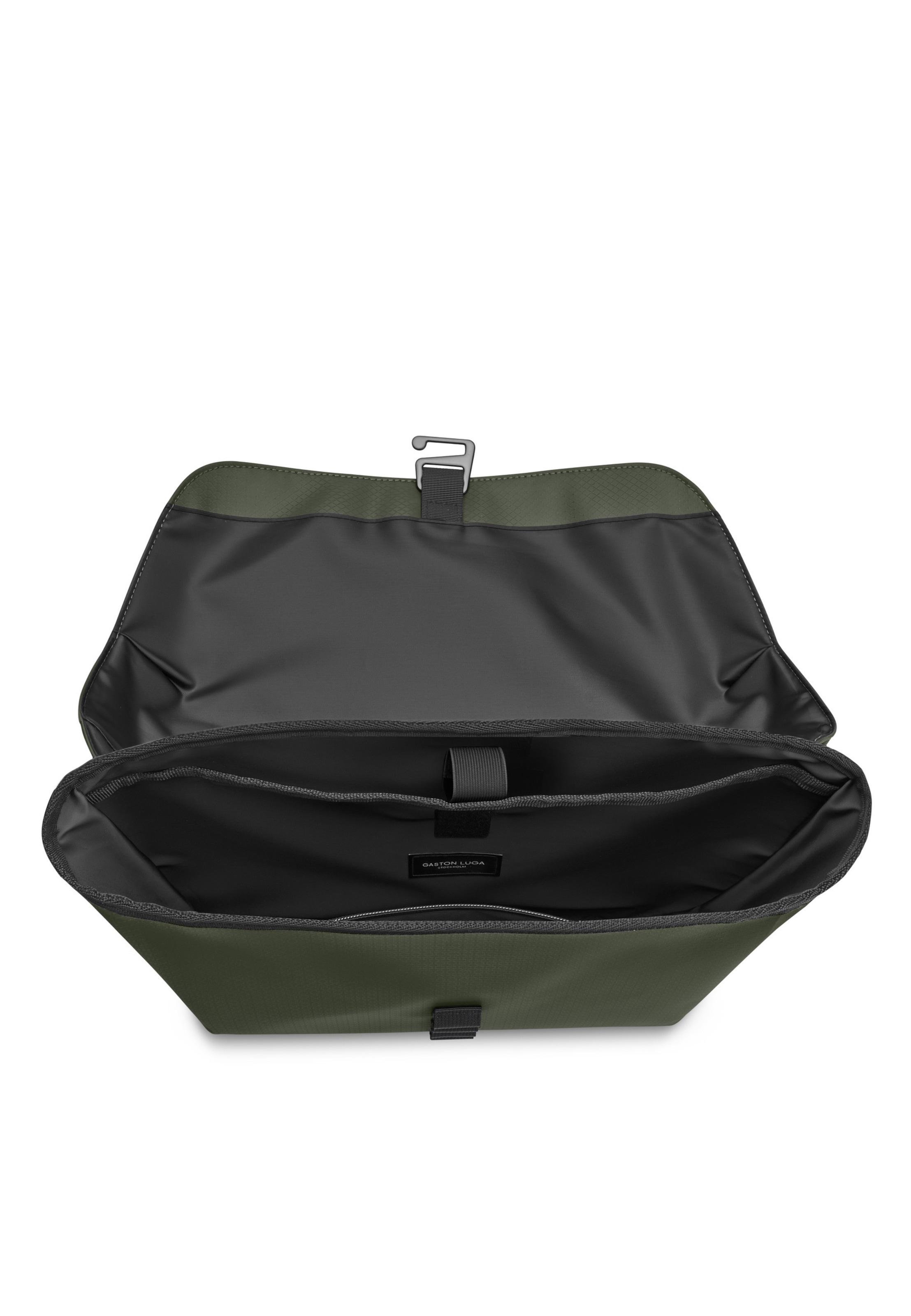 Messenger Gaston Luga en vert