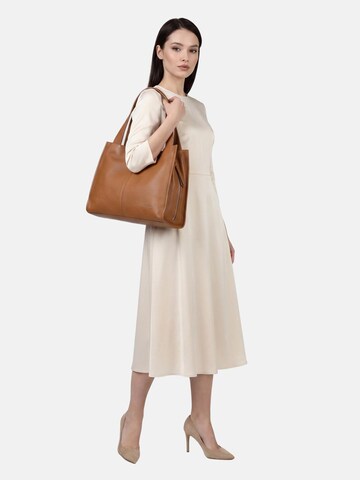Borsa a mano di Virginia Rhinè in marrone