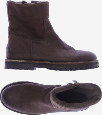SHABBIES AMSTERDAM Dress Boots in 38 in Brown: front