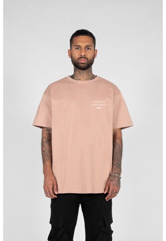 T-Shirt MJ Gonzales en rose : devant