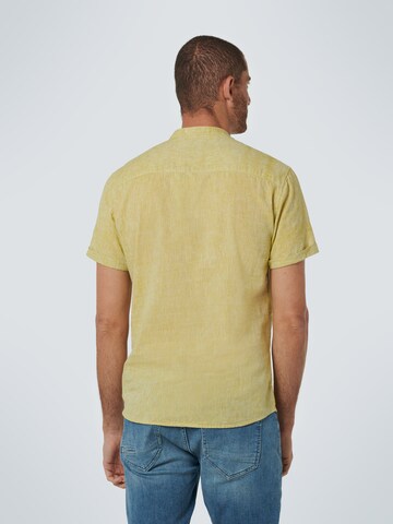 No Excess Regular fit Button Up Shirt in Yellow