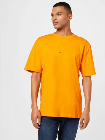 NU-IN Shirt 'Judgement' in Orange: front