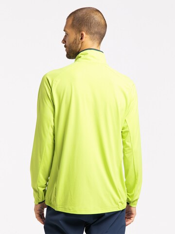 Haglöfs Athletic Fleece Jacket 'Mirre Mid' in Green