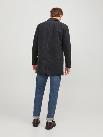 JACK & JONES Between-Seasons Coat 'ZAC' in Grey