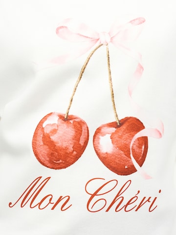 PIECES Majica 'PCMALIAH' | bela barva