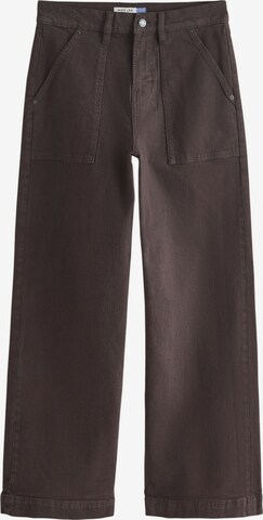 Next - Calças de ganga em castanho: frente