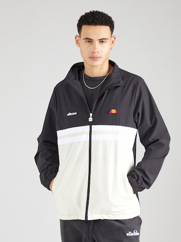 ELLESSE Overgangsjakke 'Loselli' i sort: forside