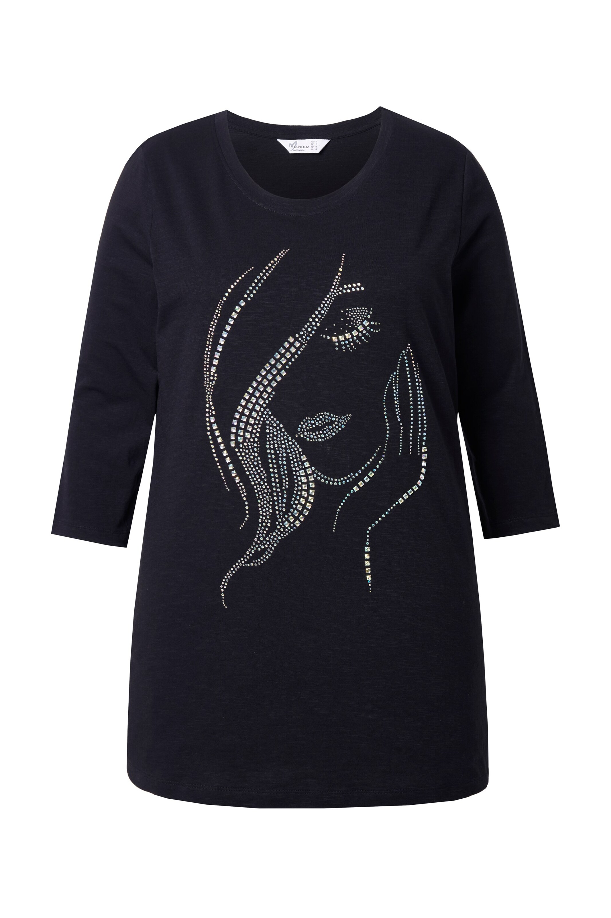 MIAMODA Shirt in Black, Item view