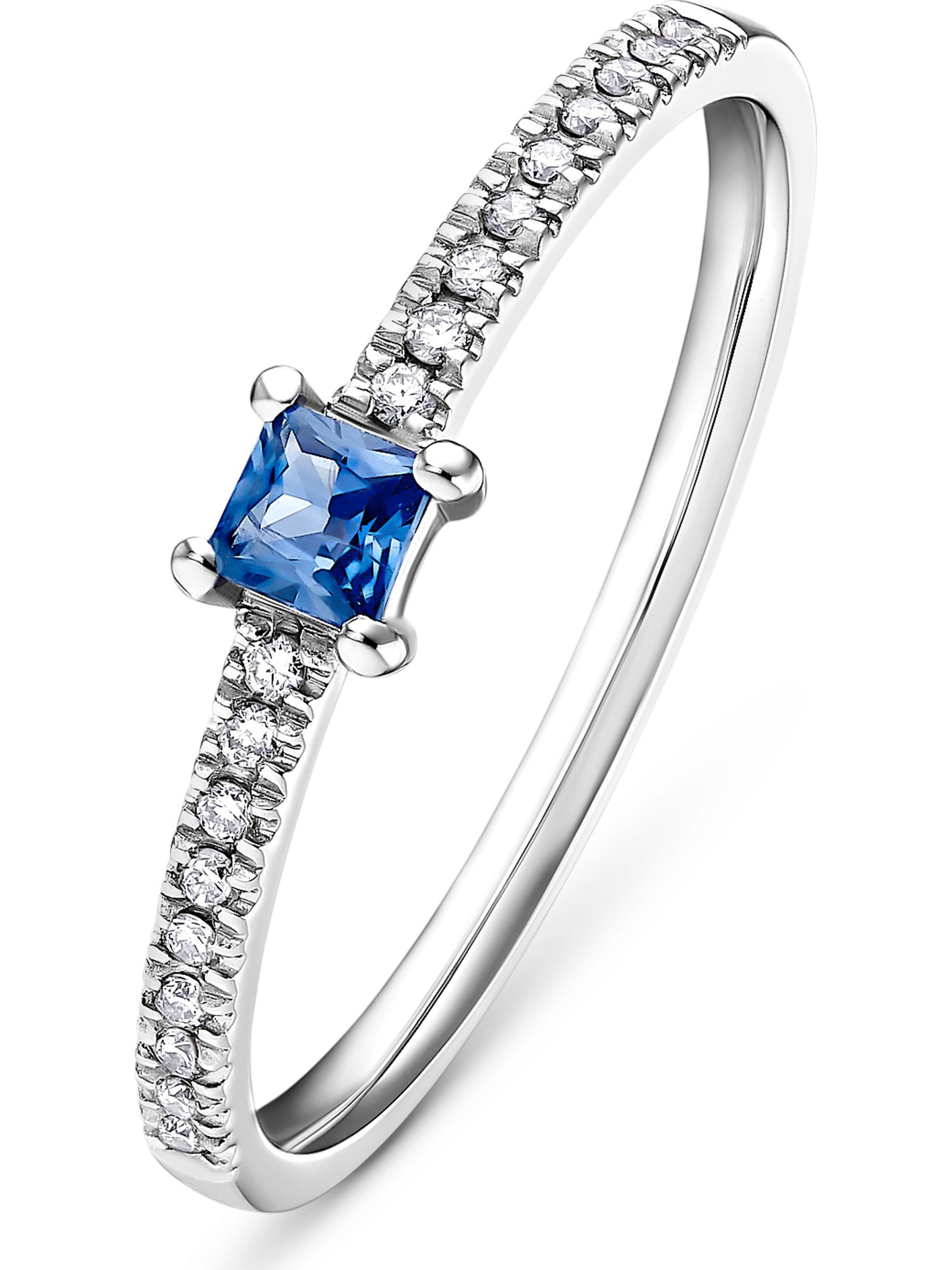 GUIA Ring in Silver: front