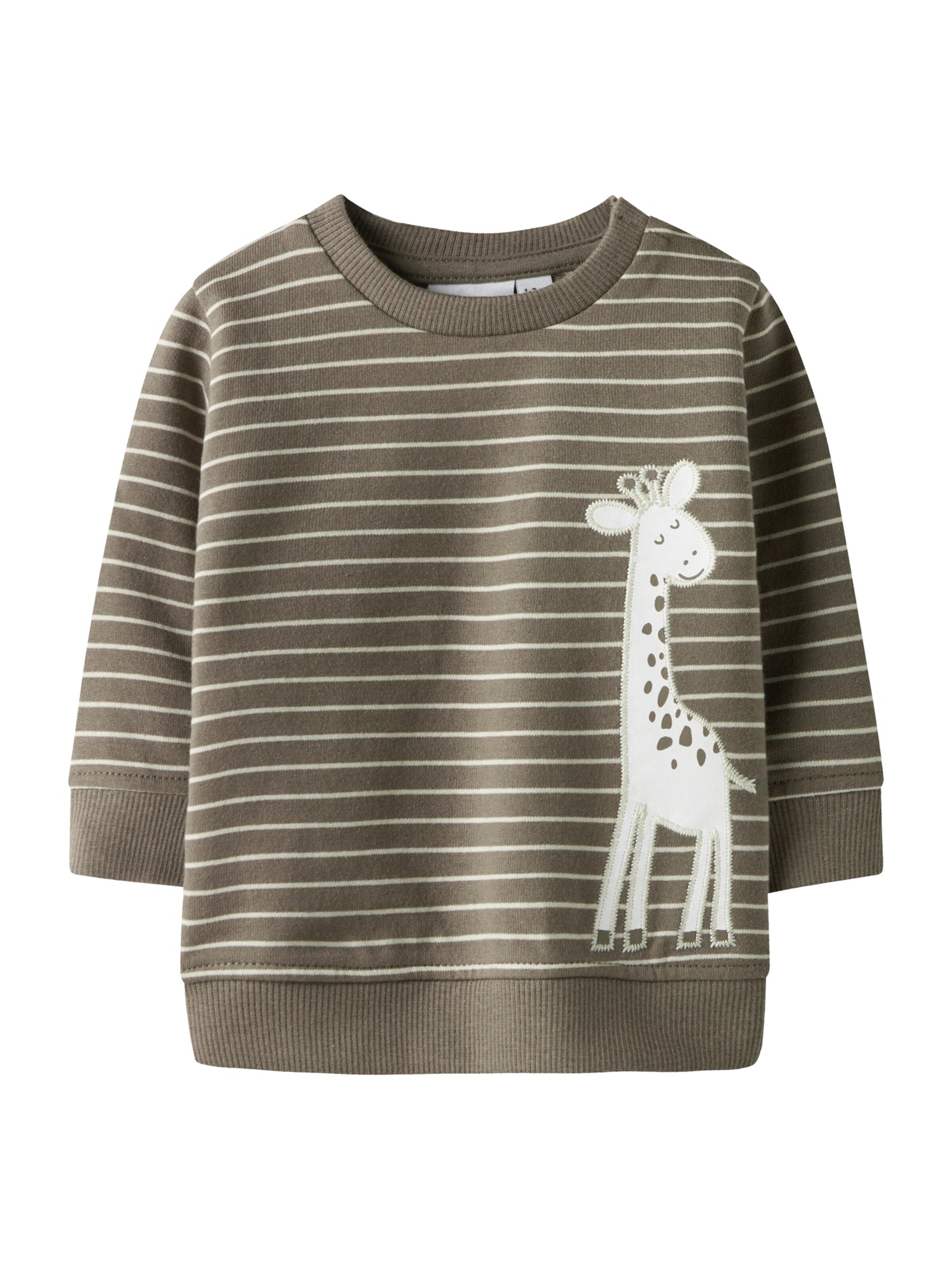 Felpa 'NBNTut' di NAME IT in marrone: frontale