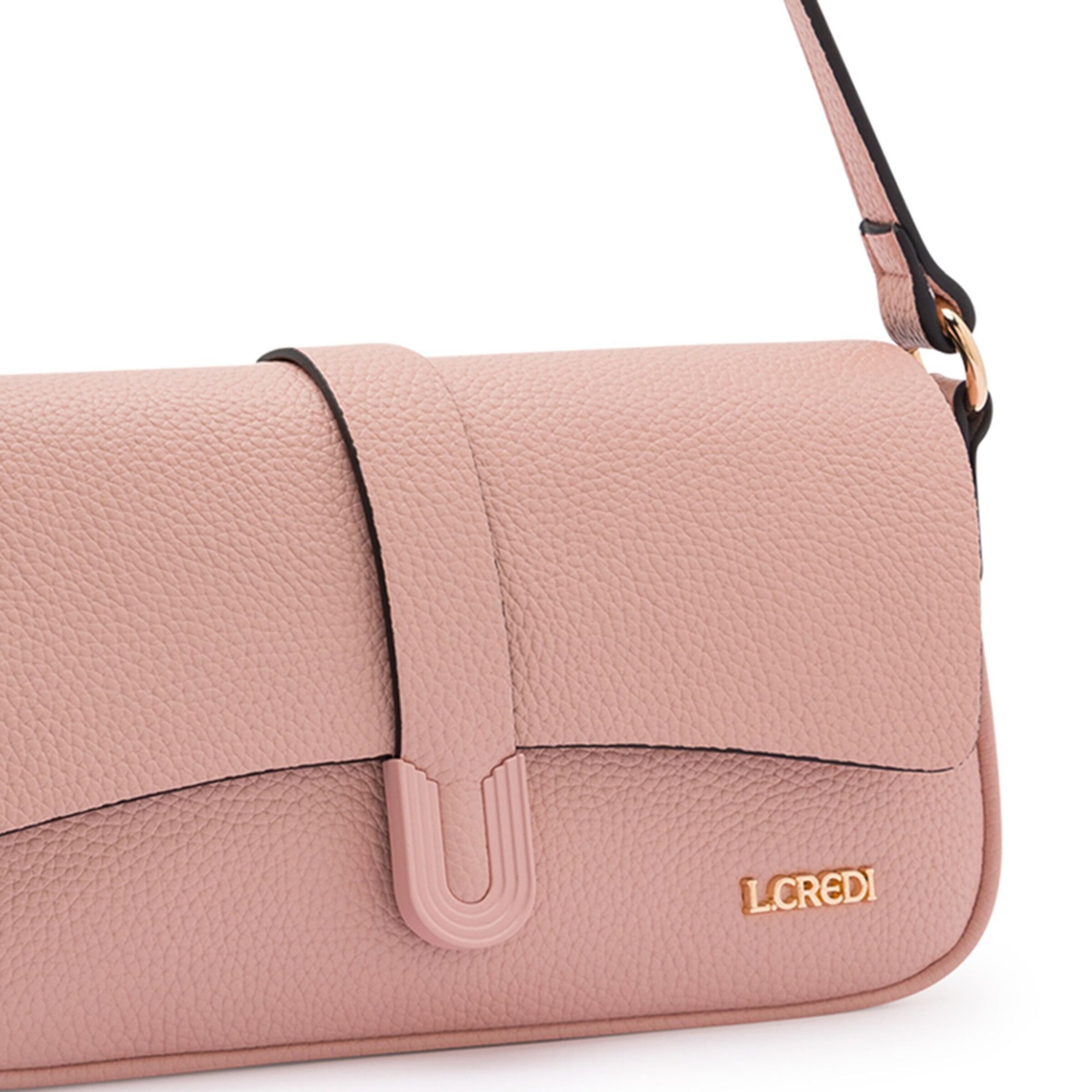 L.CREDI Schultertasche 'Osia' in Pink