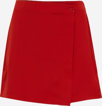 ABOUT YOU Curvy Rok 'Waverly' in Rood: voorkant