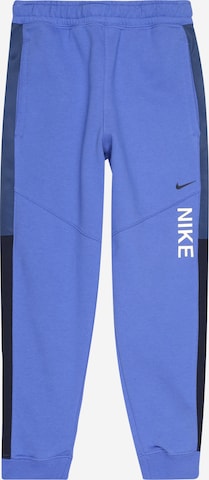 Nike Sportswear - Calças em azul: frente