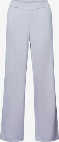 Wide Leg Pantalon ESPRIT en violet : devant