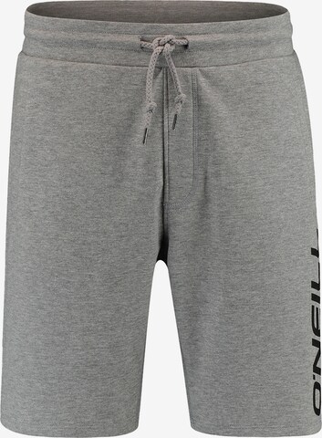 Regular Pantalon de sport O'NEILL en gris : devant