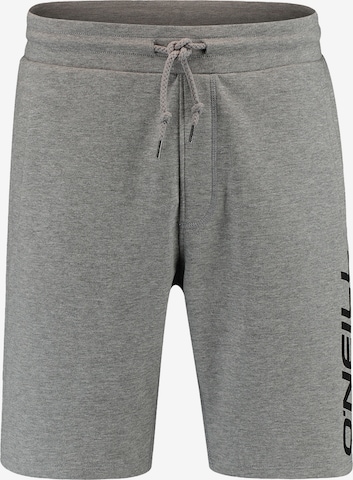 Regular Pantalon de sport 'Men' O'NEILL en gris : devant