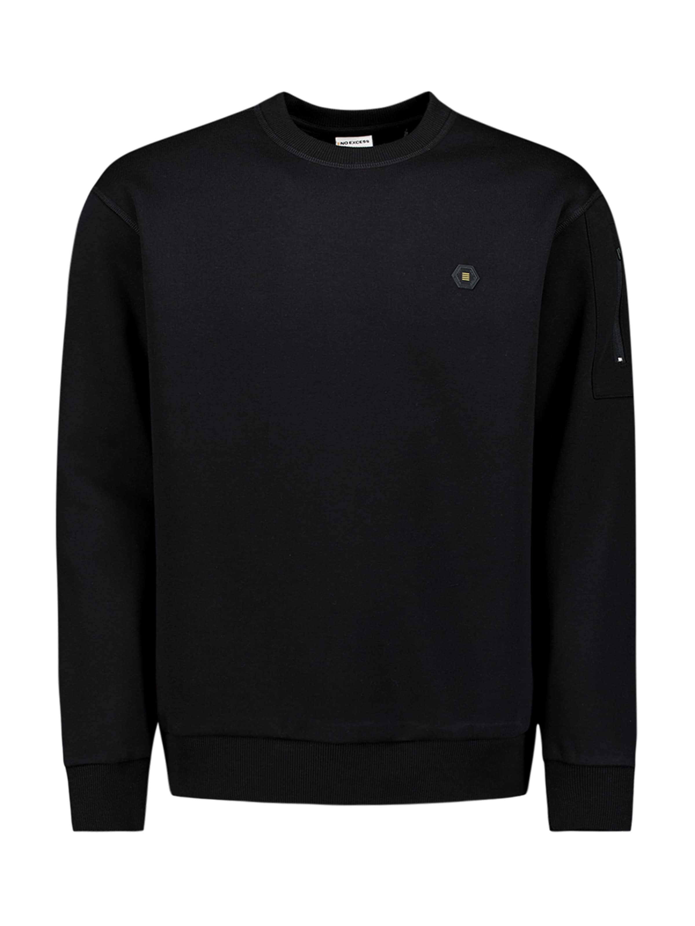 No Excess Sweatshirt i sort: forside