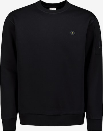 Sweat-shirt No Excess en noir : devant