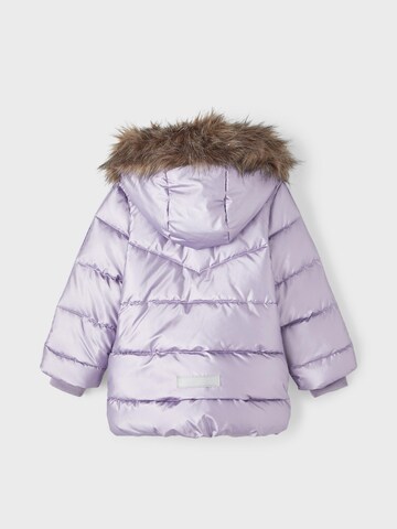 NAME IT - Casaco de inverno 'Maggy' em roxo