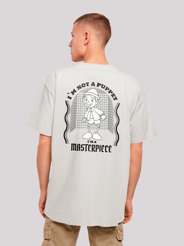 T-Shirt 'Pinocchio Heroes of Childhood' F4NT4STIC en gris