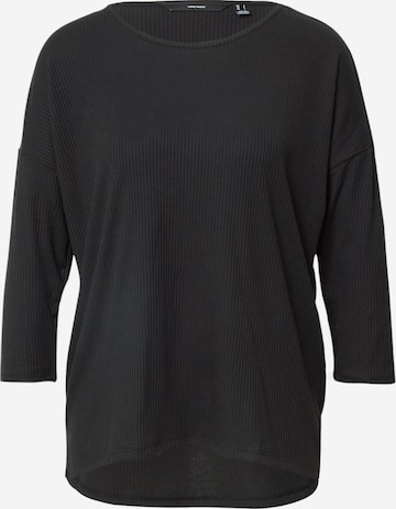 VERO MODA Shirt 'IVY' in Zwart: voorkant