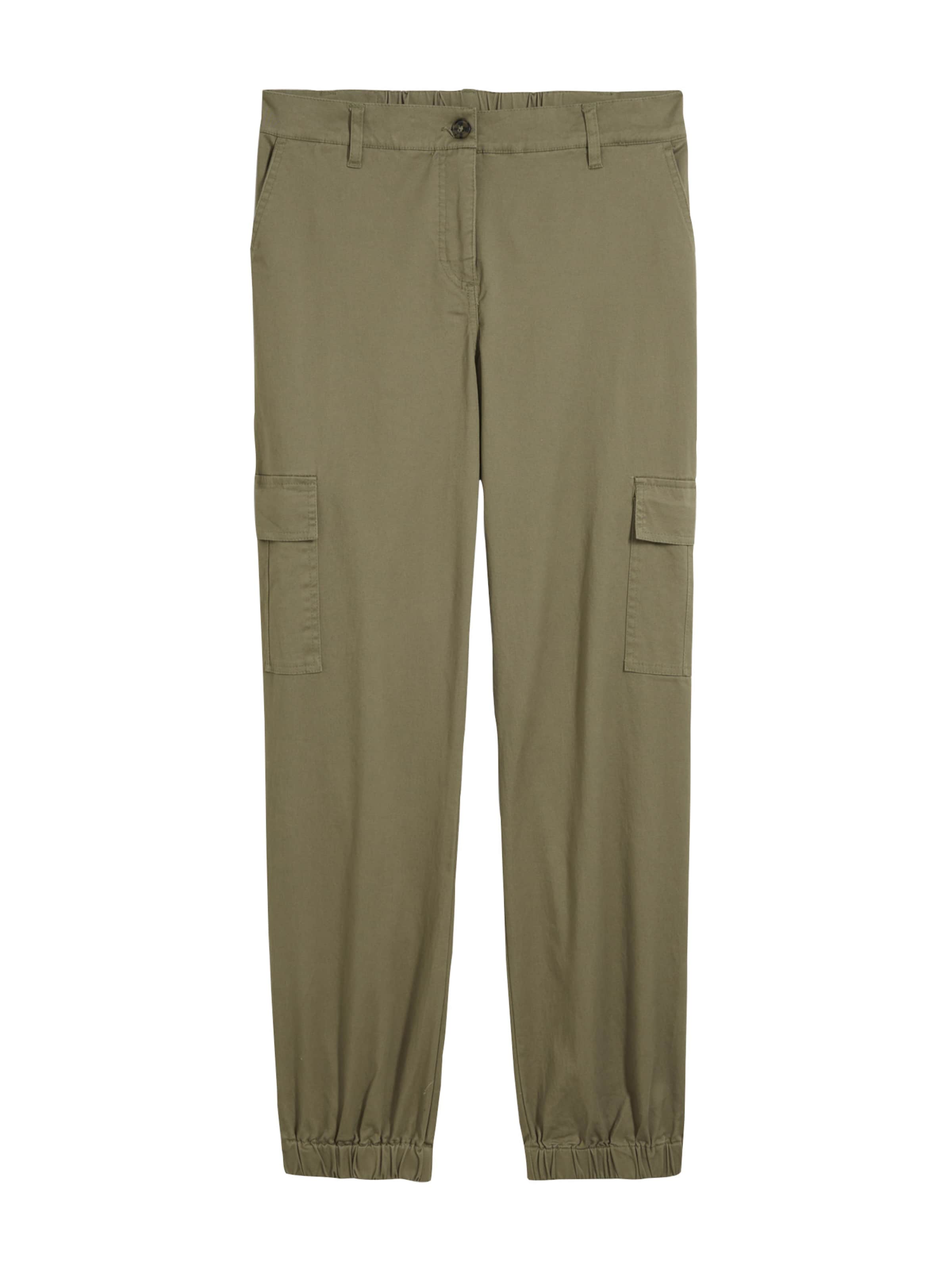 bonprix Tapered Hose in Grün: Vorderseite