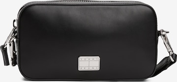 Tommy JeansTorba preko ramena 'AMERICAN COOL' - crna boja: prednji dio