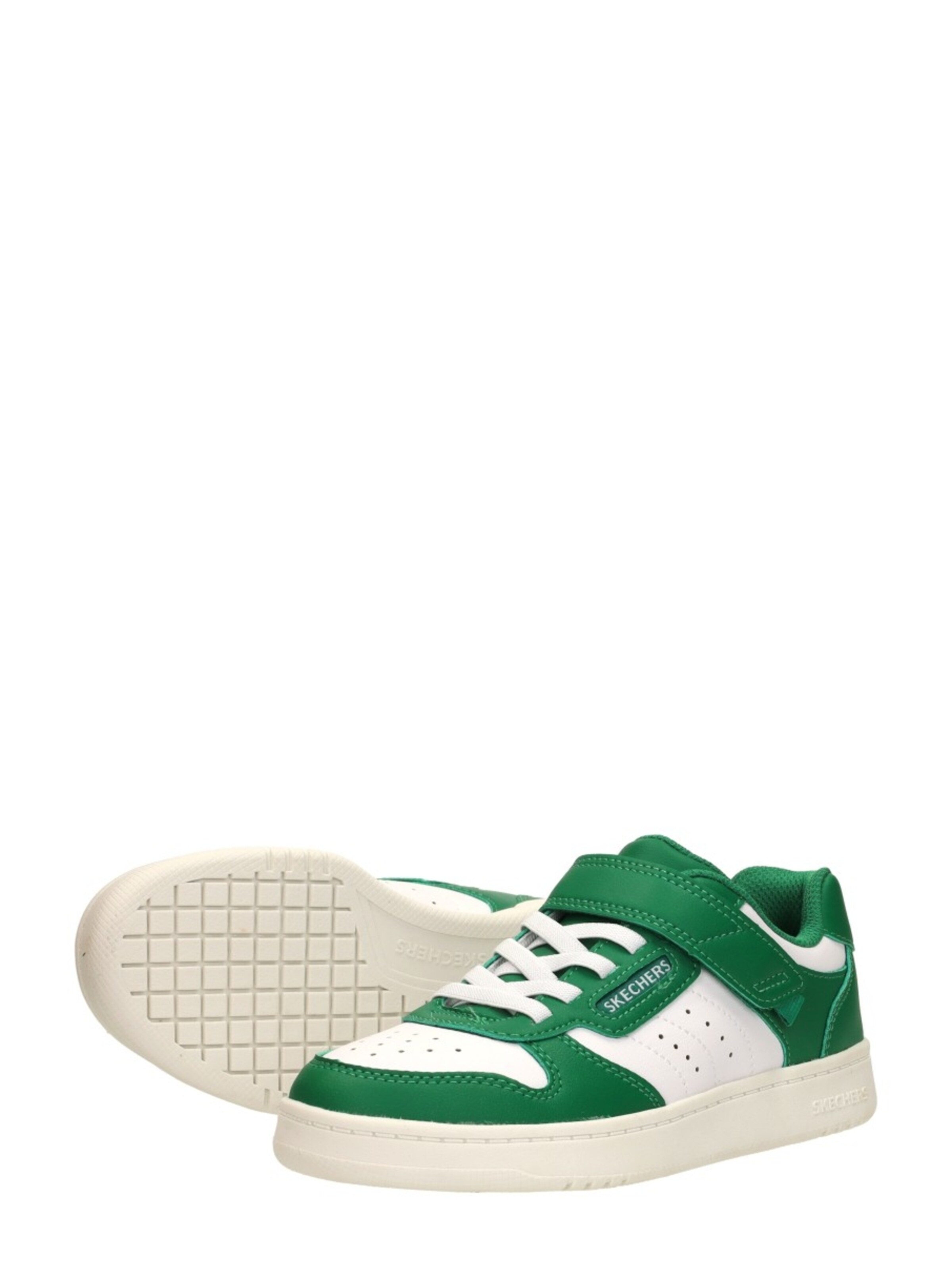 SKECHERS Sneakers 'Quick Street' in Groen