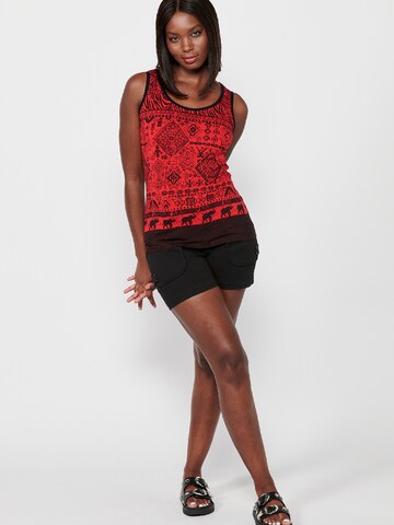 Top di KOROSHI in rosso