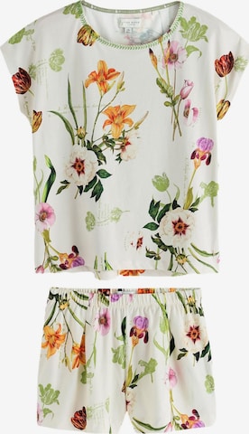B by Ted Baker Kort pyjamas i vit: framsida