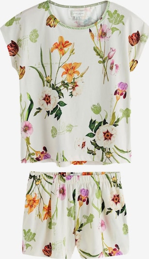 XS dydžio Pižama su šortais iš B by Ted Baker, spalva – tamsiai žalia / orchidėjų spalva / omarų spalva / balta, Prekių apžvalga