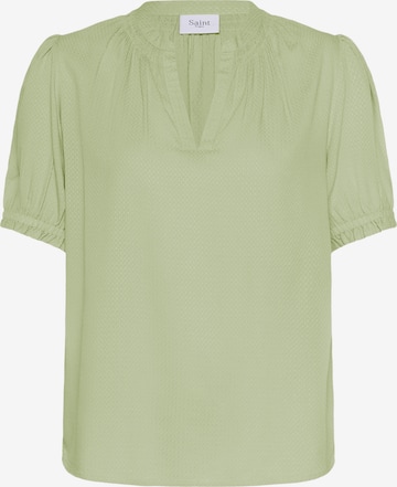 SAINT TROPEZ Blouse 'BrittSZ' in Green: front