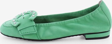 Kennel & Schmenger Ballet Flats 'MALU' in Green: front