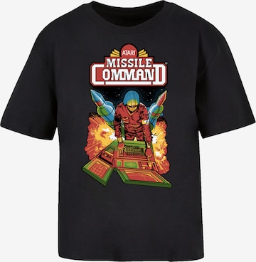 T-shirt 'Arcade Game Atari Retro' F4NT4STIC en noir : devant