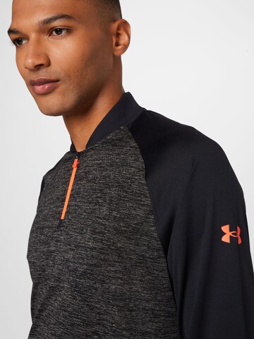 UNDER ARMOUR Funksjonsskjorte i svart