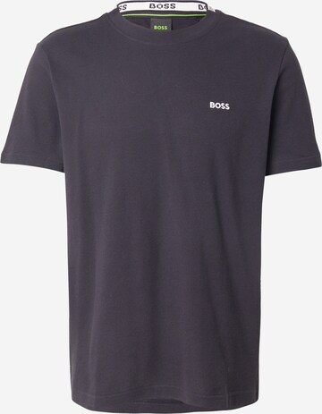 BOSS Tričko – modrá: přední strana