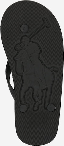 Polo Ralph Lauren Nyitott cipők 'CAMINO' - fekete