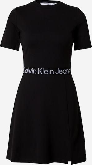 Calvin Klein Jeans Vestido 'MILANO' en negro / blanco, Vista del producto