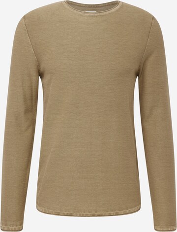 QS Sweater in Brown: front