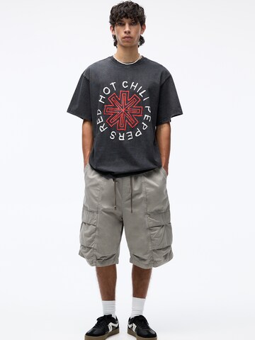 Pull&Bear Tričko – černá